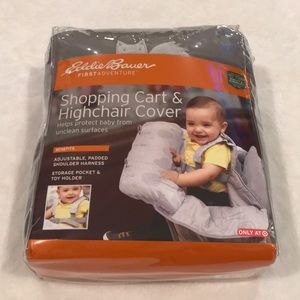 🆕 Eddie Bauer Shopping Cart/ Highchair Cover